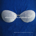 lace silicone bra with transparent bra cup